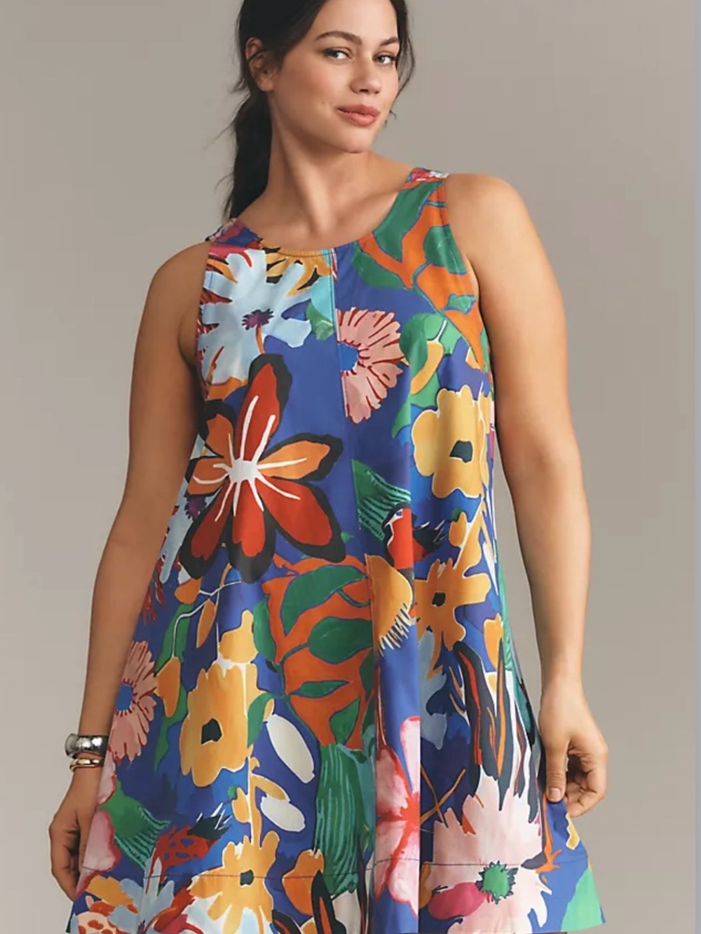 Anthropologie The Keiko Mini Dress by Maeve - Floral - L